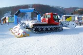 Ратрак завершает рабочее утро.
